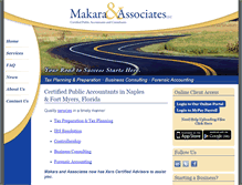 Tablet Screenshot of makara-assoc.com